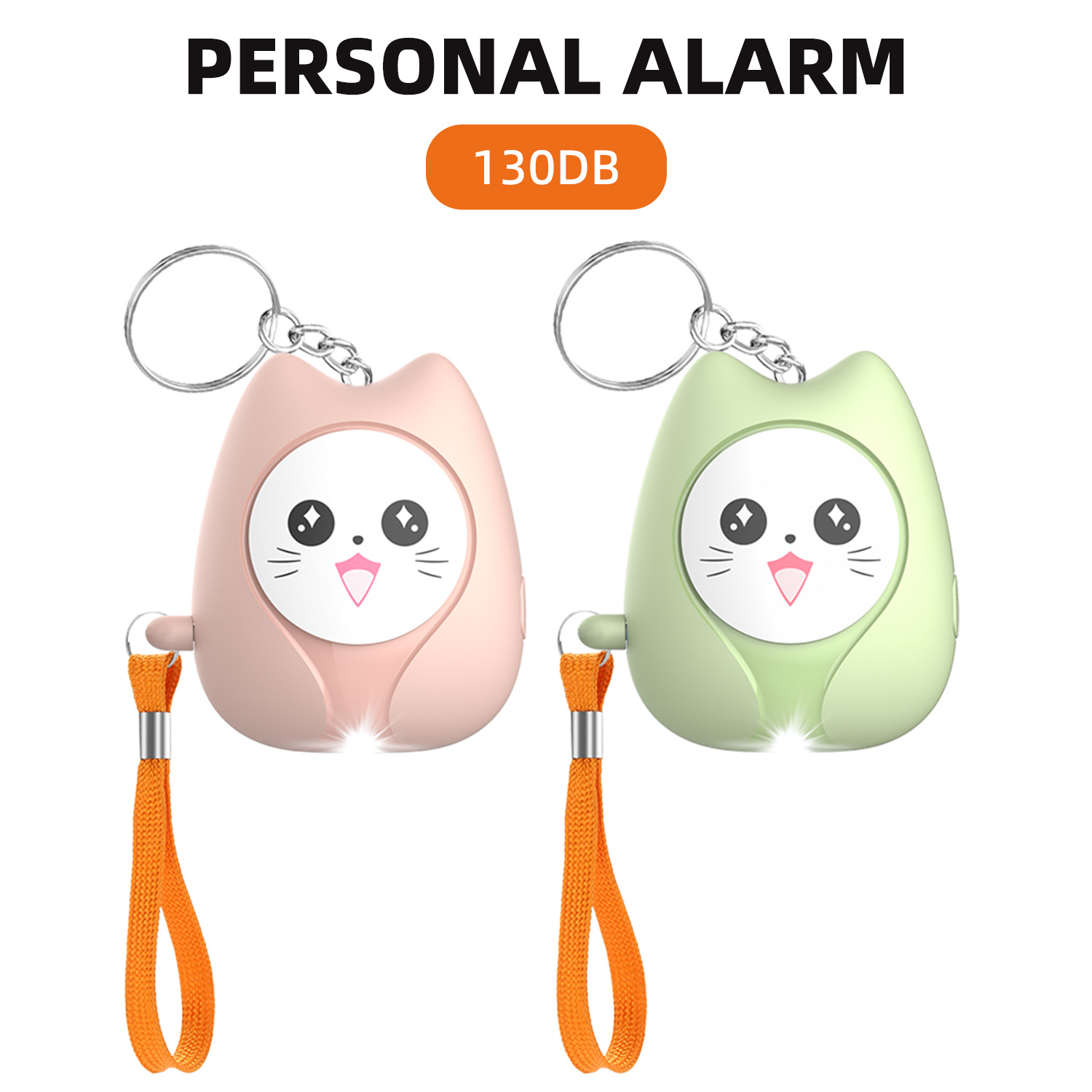 Personal Alarm Keychain - Nowy Osobisty Alarm Samoobrony dla Kobiet