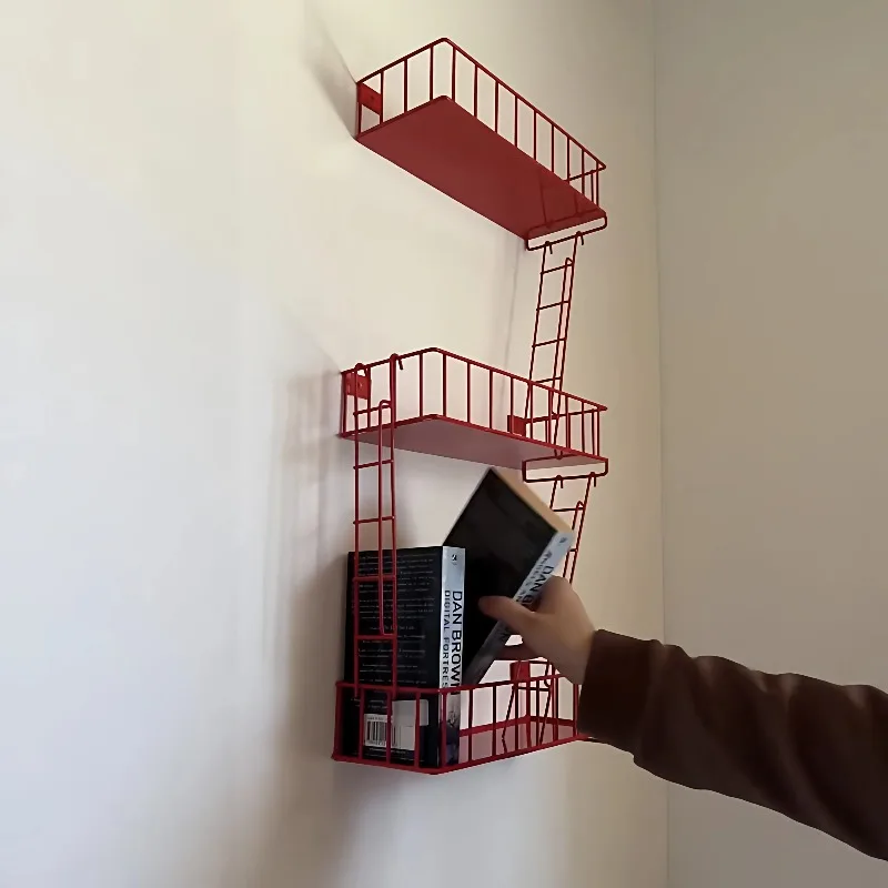 Półka ścienna w stylu drabinki – Fire Escape Ladder recenzja i cena